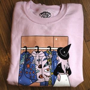 Meyoco Lion (Cat)Witch and Wardrobe Sweatshirt